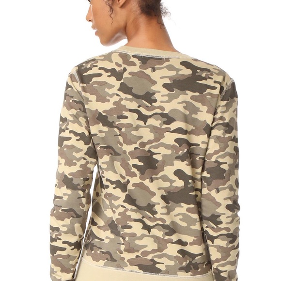 *CCHRLDR | Tres Bien Camo Sweatshirt Size S - Picture 6 of 9